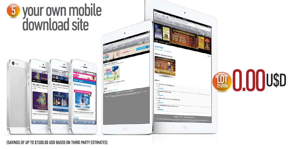 Your own mobile download site